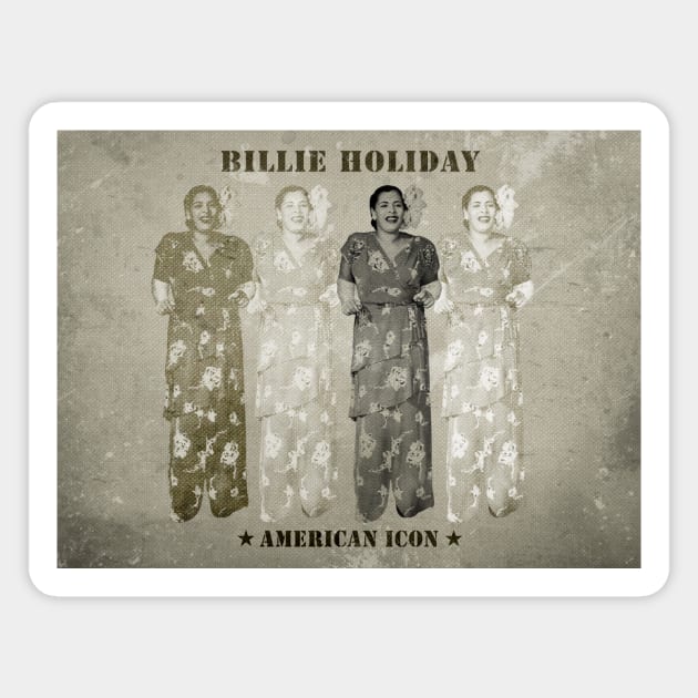 Billie Holiday Magnet by PLAYDIGITAL2020